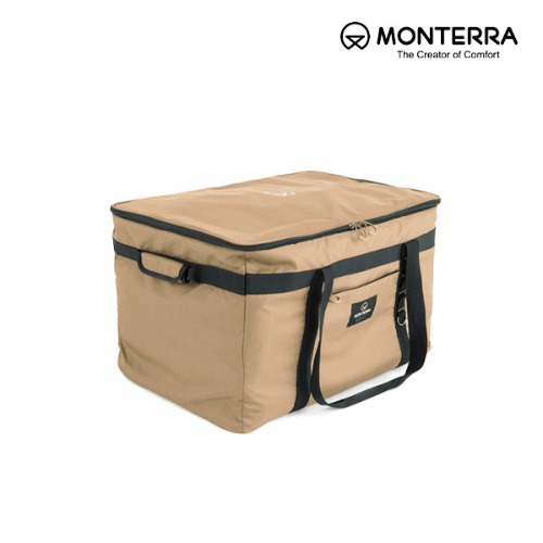 몬테라 로건 캐리백 L 탄 (가죽 휴지걸이 포함) 대용량가방 다용도수납